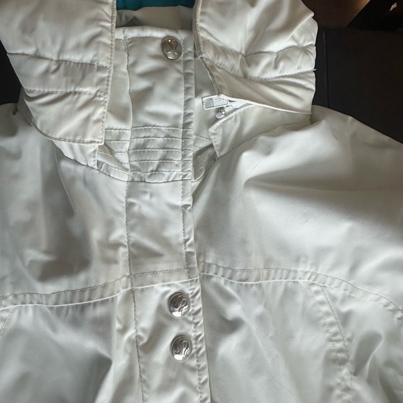 Lululemon Apex Parka Winter Coat Cream | Size 10 | Vintage - Picture 12 of 16